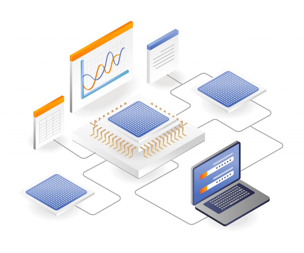 Computer network chip data analysis